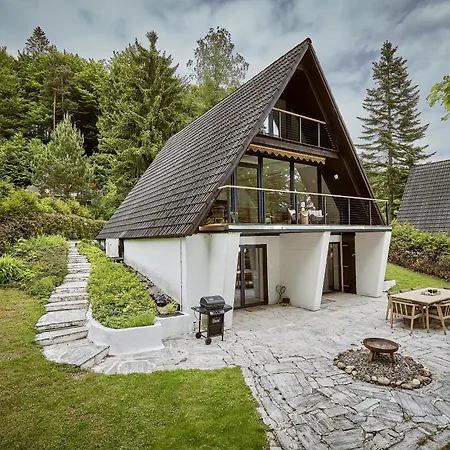 Haus28 - Modernes A-frame Im Wald * Grattersdorf