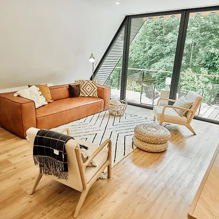 Haus28 - Modernes A-frame Im Wald 度假居 *