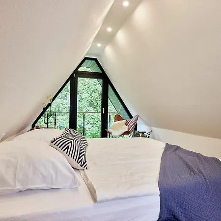 Haus28 - Modernes A-frame Im Wald