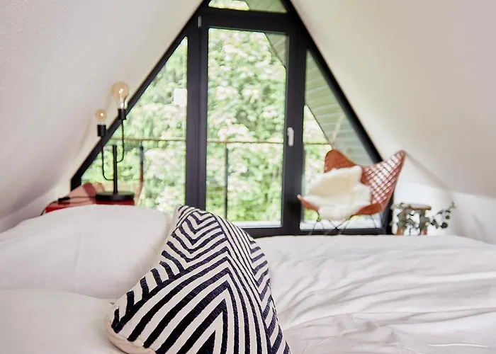 Haus28 - Modernes A-frame Im Wald Сasa de vacaciones Grattersdorf