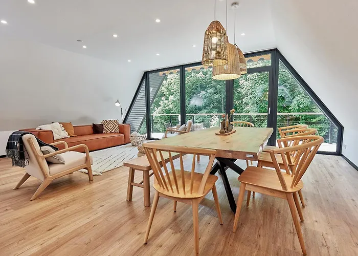 Haus28 - Modernes A-frame Im Wald