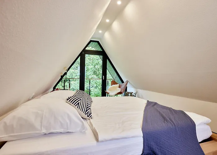 Haus28 - Modernes A-frame Im Wald