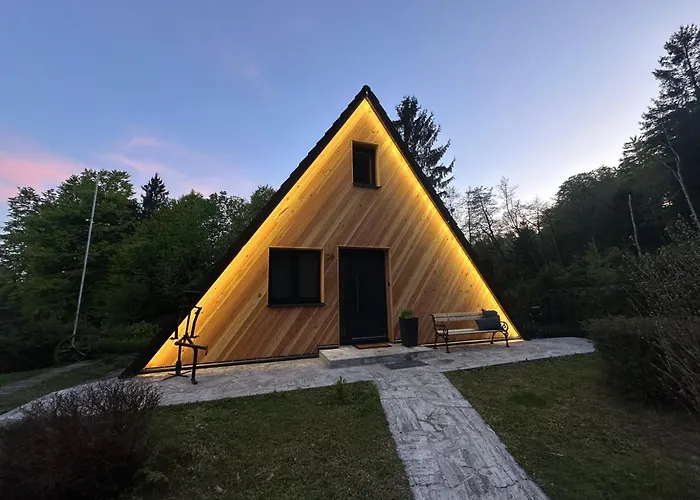 Сasa de vacaciones Haus28 - Modernes A-frame Im Wald *