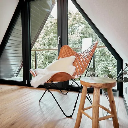Casa de Férias Haus28 - Modernes A-frame Im Wald *