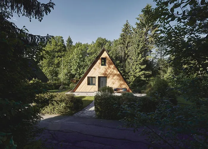 Haus28 - Modernes A-frame Im Wald * Grattersdorf