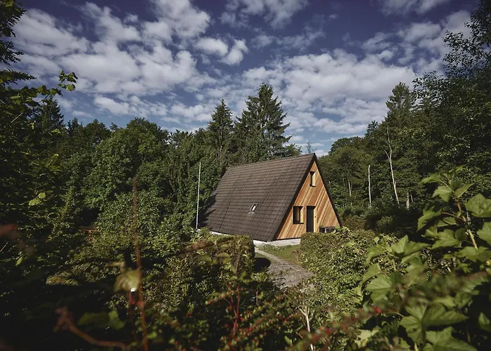 بيت للعطل Haus28 - Modernes A-frame Im Wald Grattersdorf